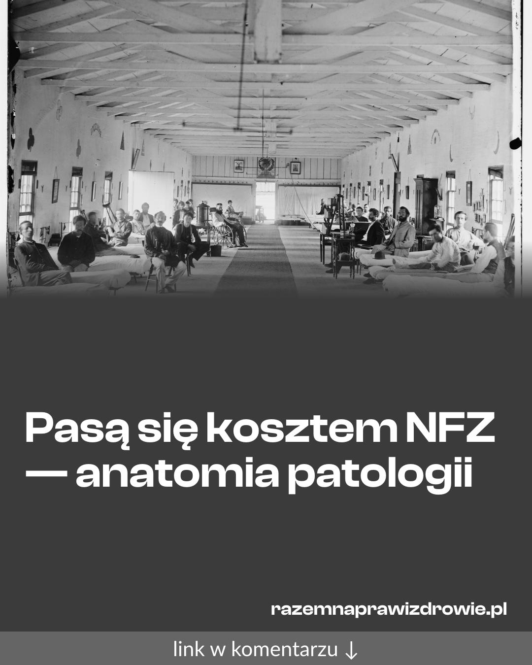 Grafika do udostępnienia: Pasą się kosztem NFZ — anatomia patologii